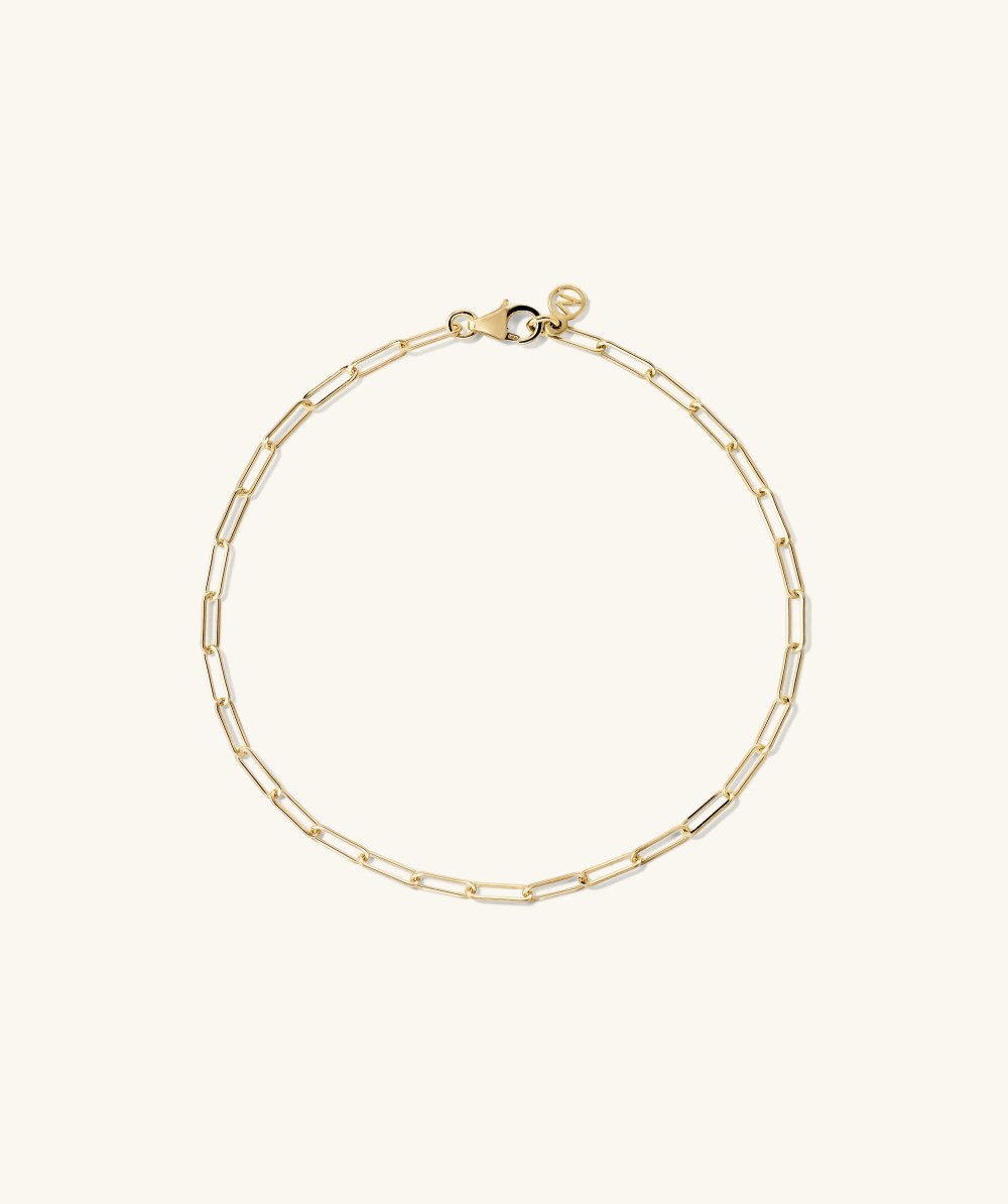 Mejuri Boyfriend Bold Bracelet - 14k Yellow Gold