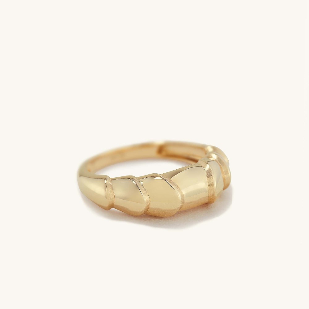 Mejuri NYC Dôme Ring - 14k Yellow Gold