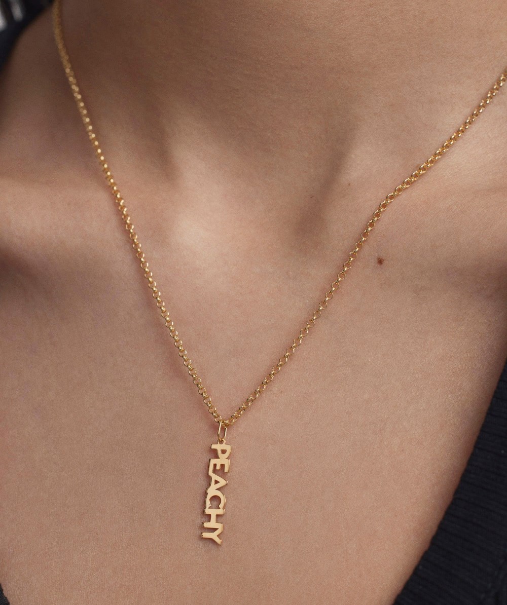 Mejuri Peachy Charm - 14k Yellow Gold